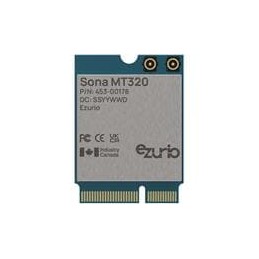 1 pcs : 453-00178 - Multiprotocol Modules Module, Sona MT320, MIMO, M.2 2230, MHF4, Tray