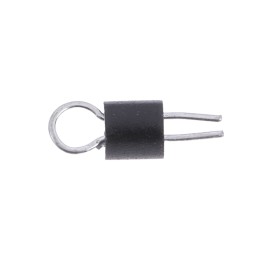 100 pcs - RS PRO 1.32mm Black Terminal Post