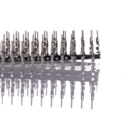 100 pcs - Molex SPOX Series Male Crimp Terminal, 28AWG Min, 22AWG Max