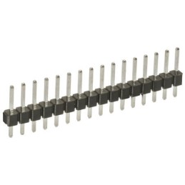250 pcs - HARWIN M20 Series Straight Through Hole Pin Header, 3 Contact(s), 2.54mm Pitch, 1 Row(s), Unshrouded
