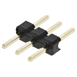 250 pcs - HARWIN M22 Series Straight Through Hole Pin Header, 3 Contact(s), 2.0mm Pitch, 1 Row(s), Unshrouded