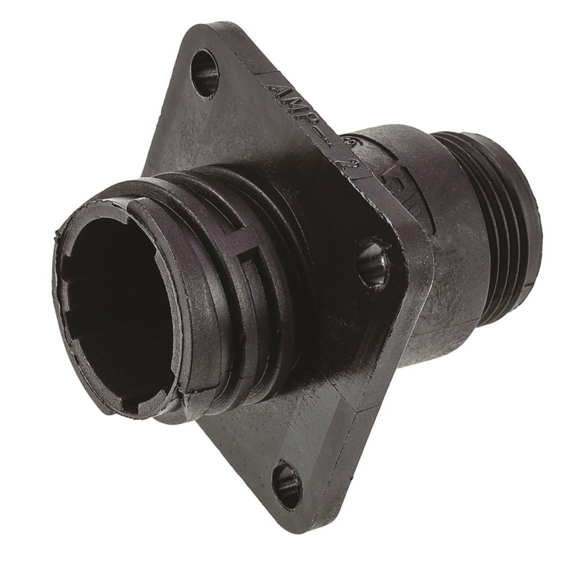 1 pcs - TE Connectivity 4 Way Cable Mount Circular Connectors Receptacle