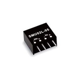 1 pcs : SMU02N-15 - Isolated DC/DC Converters - Through Hole 2W 21.6-26.4V 15Vout Unregulated SIP