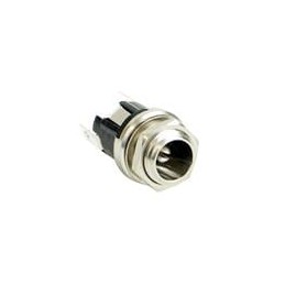 1 pcs : 712A - DC Power Connectors 2.5MM ROUND W/NUT