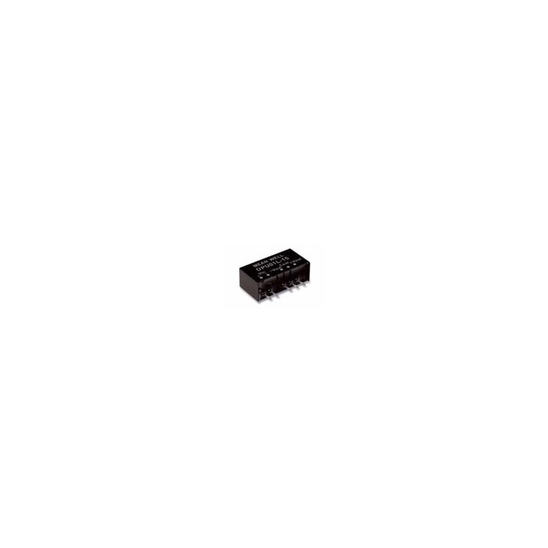 1 pcs : DPU01M-15 - Isolated DC/DC Converters - Through Hole 10.8-13.2Vin +/-15V +/-33mA SIP6 Unreg