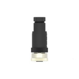 1 pcs - TE Connectivity Circular Connector, 5 Contacts, Cable Mount, M12 Connector, Socket, Female, IP67, T411 Series