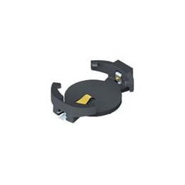 1 pcs : 1072TR - Coin Cell Battery Holders SMT HOLDER FOR 12mm CELL T/R 1 CELL