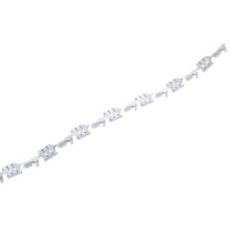 100 pcs - TE Connectivity FASTON .250 Uninsulated Female Spade Connector, Receptacle, 6.35 x 0.81mm Tab Size, 0.5mm² to 1.5mm²