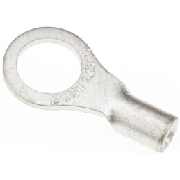 100 pcs - JST, R Uninsulated Ring Terminal, 5mm Stud Size, 0.25mm² to 1.65mm² Wire Size