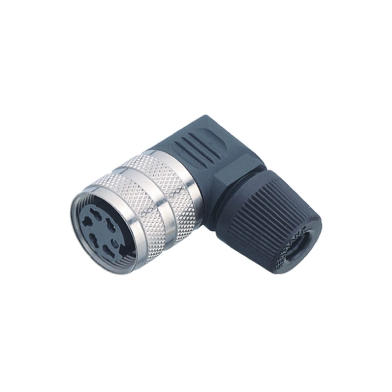 50 pcs - Binder Circular Connector, 4 Contacts, Cable Mount, M16 Connector, Plug, Female, IP40, 682 Series