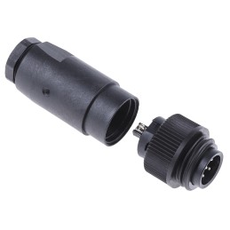 50 pcs - binder Circular Connector, 7 Contacts, Cable Mount, Plug, Male, IP67, 693 Series