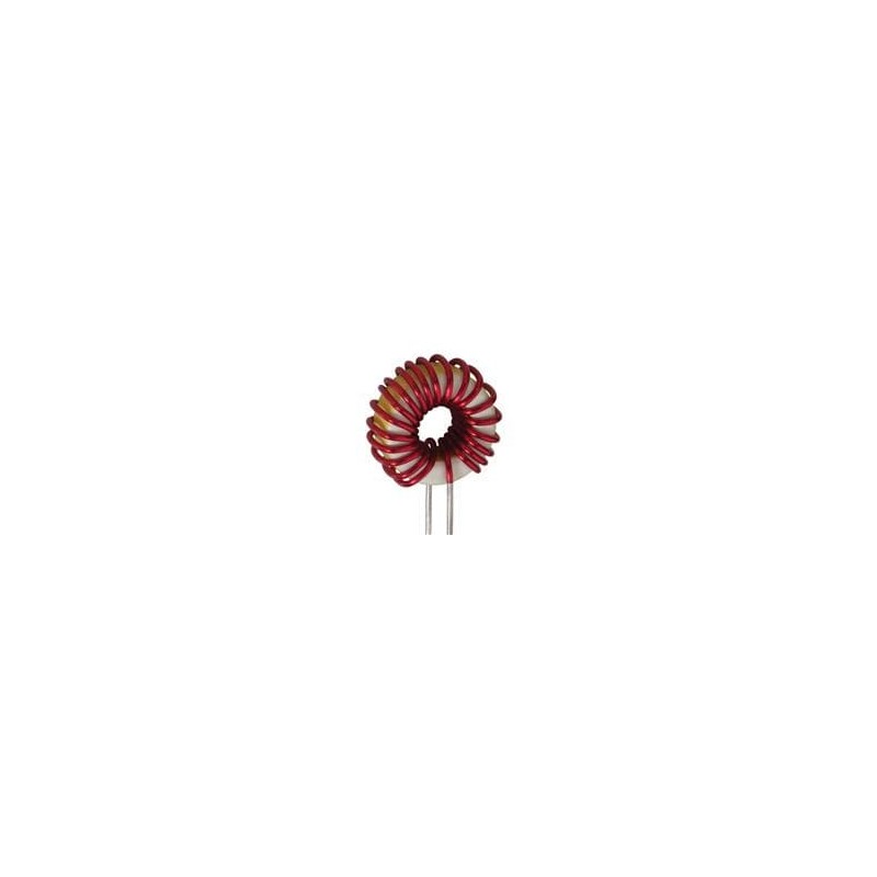 1 pcs : PT100-1550 - Power Inductors - Leaded 100uH 15% .028ohm VrtMnt Toroid Radial