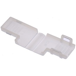 100 pcs - JST, 250 1 Way Crimp Terminal Housing, Natural