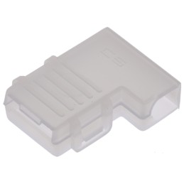 100 pcs - JST, 250 1 Way Crimp Terminal Housing, Natural