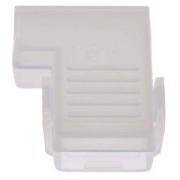 100 pcs - JST, 250 1 Way Crimp Terminal Housing, Natural