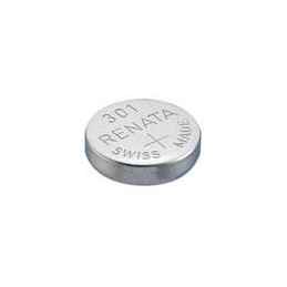 1 pcs : 301.MP 0% HG - Coin Cell Battery 1.55V 11.6x4.2mm 120mAh Multifunct Pk