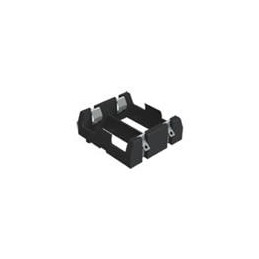 1 pcs : 1102 - Cylindrical Battery Contacts, Clips, Holders & Springs 18350 DUAL SOLDER TAIL BATTERY HOLDER