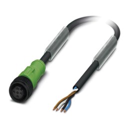 1 pcs - Phoenix Contact Female 4 way M12 to Sensor Actuator Cable, 5m