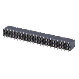 1 pcs - Samtec SSM Series Straight Surface Mount PCB Socket, 40-Contact, 2-Row, 2.54mm Pitch, Solder Termination