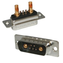 1 pcs - Norcomp 680M 13 Way Panel Mount D-sub Connector Plug, 2.77mm Pitch