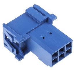 100 pcs - TE Connectivity, AMP MCP 2.8 Automotive Connector Plug 6 Way