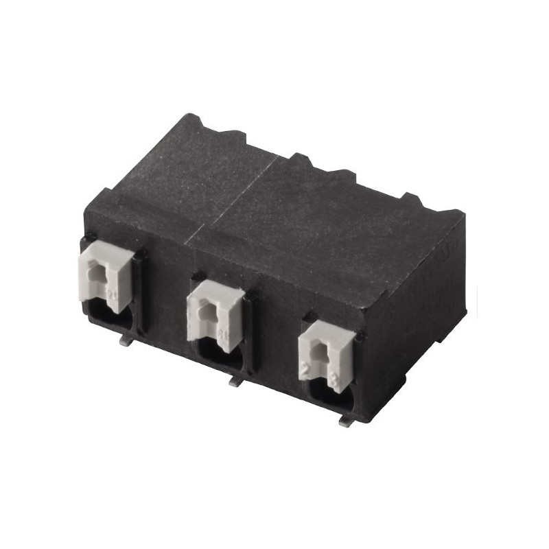 1 pcs - Weidmuller LSF Series PCB Terminal Block, 2-Contact, 7.5mm Pitch, Surface Mount, 1-Row