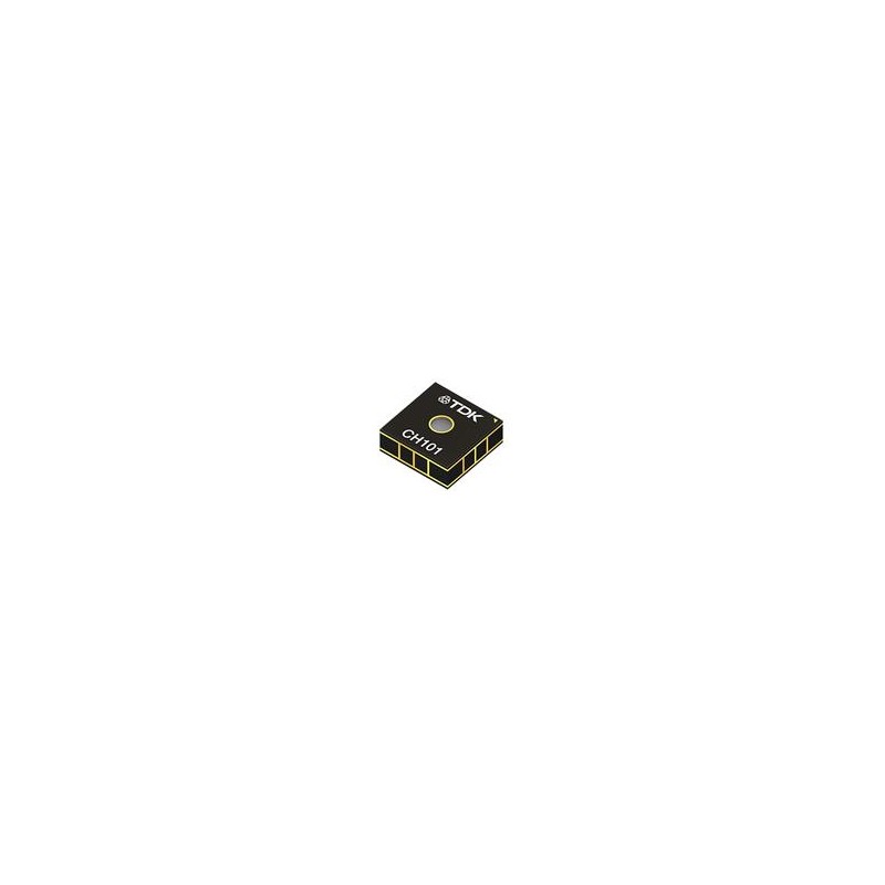 1 pcs : CH101-00ABR - Distance Sensors Ultra-low Power Integrated Ultrasonic Time-of-Flight Range Sensor for Pulse-Echo Applicat