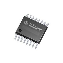 1 pcs : TLE5014C16DXUMA1 - Board Mount Hall Effect/Magnetic Sensors POSITION SENS ATV