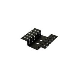 1 pcs : ATS-PCBT1090 - Heat Sinks BGA Heat Sink, Board Level Stamped, No TIM, Black, TO220 (Dual), 36.8x44.5x9.5mm