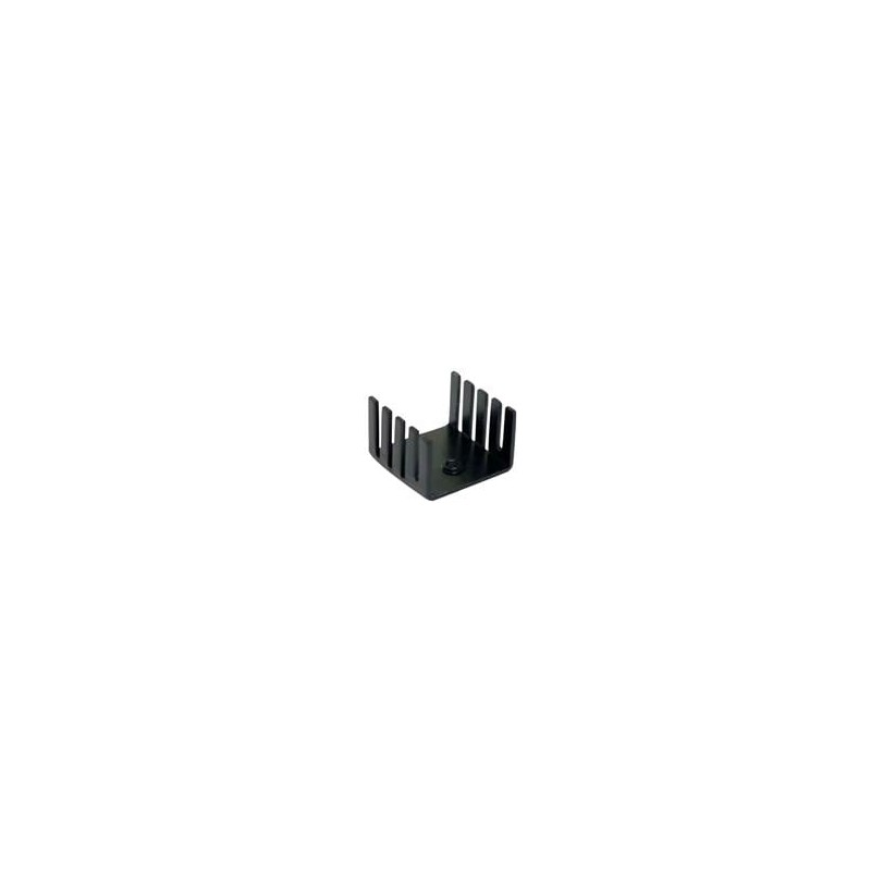 1 pcs : ATS-PCBT1078 - Heat Sinks BGA Heat Sink, Board Level Stamp, No TIM, Black, TO218, TO220, 19x19x12.7mm