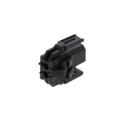 10 pcs - TE Connectivity, Miniature Rectangular II Male Connector Housing, 4.19mm Pitch, 2 Way, 1 Row