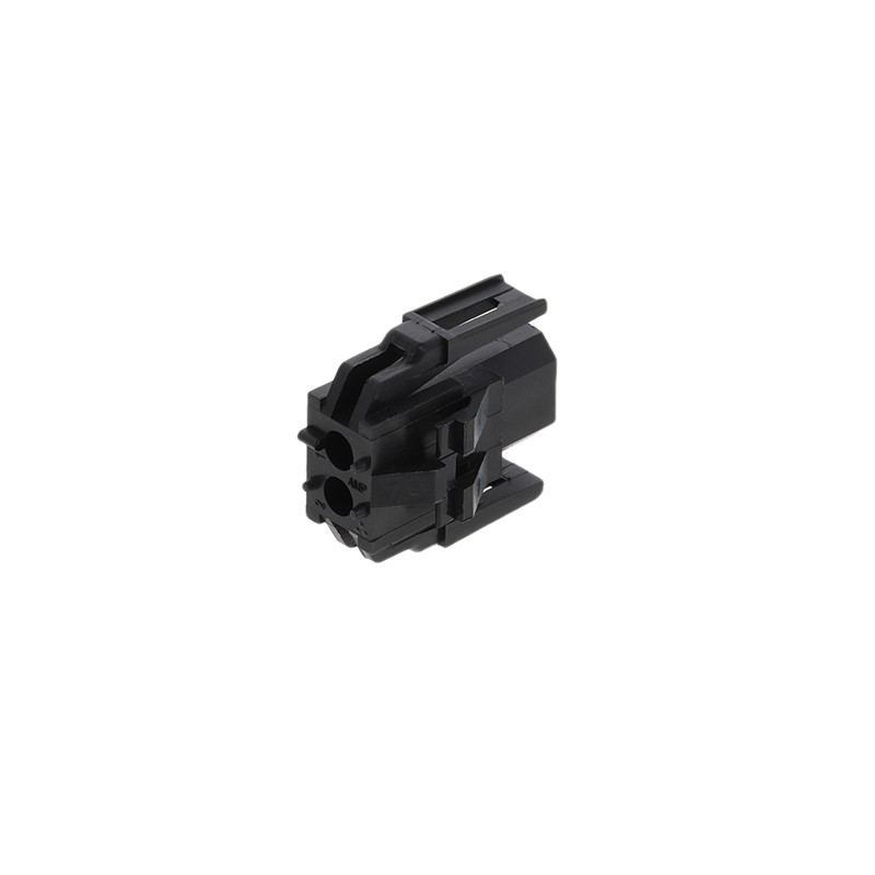 10 pcs - TE Connectivity, Miniature Rectangular II Male Connector Housing, 4.19mm Pitch, 2 Way, 1 Row