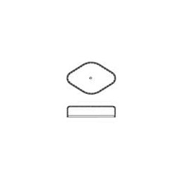 1 pcs : 8909NBG - Heat Sinks Snap-On Cover for TO-3, Nylon, Black