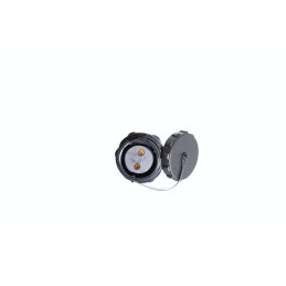 1 pcs - RS PRO Circular Connector, 2 Contacts, Panel Mount, Socket, Female, IP67