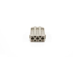 1 pcs - RS PRO Heavy Duty Power Connector Insert, 10 - 40A, Male, 3 Contacts