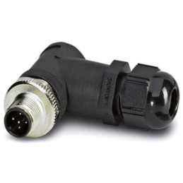 1 pcs - Phoenix Contact Circular Connector, 5 Contacts, Cable Mount, M12 Connector, Plug, Male to Female, IP67, SACC Series