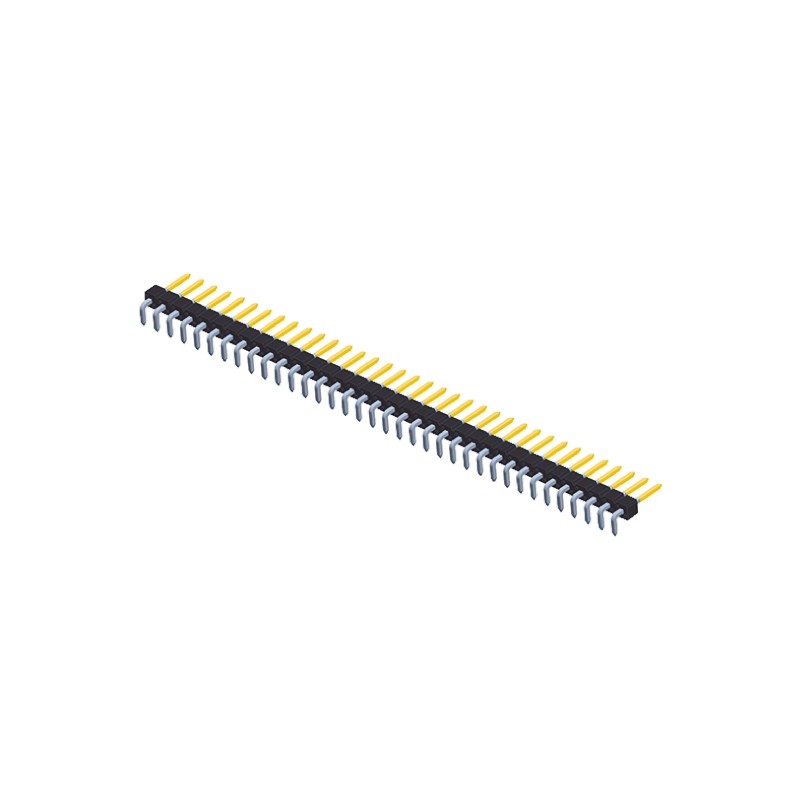 100 pcs - Amphenol Communications Solutions BergStik Series Right Angle Through Hole Pin Header, 36 Contact(s), 2.54mm Pitch, 1