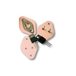 1 pcs : A15036008 - Thermal Interface Products TO-3,2 PIN Insulator H.093 T-gard K52-1