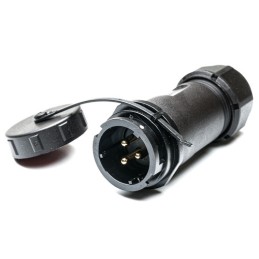 1 pcs - RS PRO Circular Connector, 3 Contacts, Cable Mount, Plug, Male, IP67