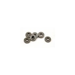 1 pcs : 7721-6PPSG - Heat Sinks Polyphenylene Sulfide PPS Shoulder Washers, Screw Size 4, 7.11x0.79mm