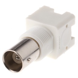 1 pcs - TE Connectivity, jack PCB Mount BNC Connector, 50Ω, Through Hole Termination, Right Angle Body