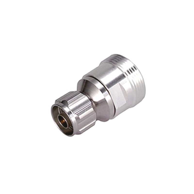 1 pcs - Huber+Suhner Straight 50Ω RF Adapter N Plug to 7/16 Socket 7.5GHz