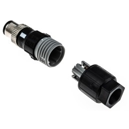 1 pcs - Phoenix Contact Circular Connector, 4 Contacts, M12 Connector, Plug, Male