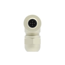 1 pcs - TE Connectivity Circular Connector, 5 Contacts, Cable Mount, M12 Connector, Plug, Male, IP67, T411 Series