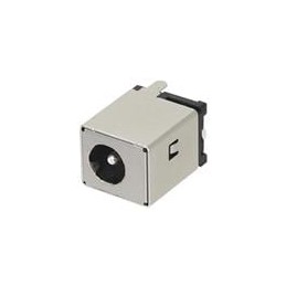 1 pcs : PJ-090H - DC Power Connectors 1.65 x 5.9 mm, 5.0 A, Vertical, Through Hole, Shielded, Dc Power Jack Connector