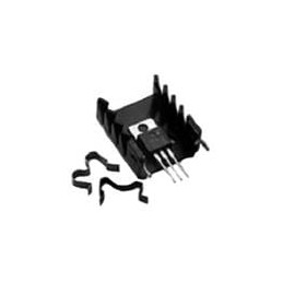 1 pcs : 240-118ABEH-22 - Heat Sinks Labor-Saving Twisted Fin Heat Sink for TO220, 25.4x12.7x30.0mm, Vertical, 22 Tab