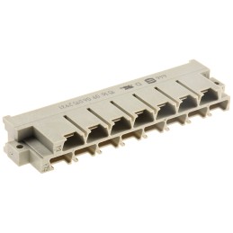 20 pcs - HARTING 15 Way 5.08mm Pitch, Type H15 Class C1, 2 Row, Straight DIN 41612 Connector, Plug