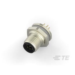 1 pcs - TE Connectivity Circular Connector, 8 Contacts, Front Mount, M12 Connector, Plug, Male, IP67