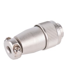 50 pcs - JAE Circular Connector, 3 Contacts, Cable Mount, Miniature Connector, Plug, Female, SRCN Series