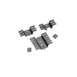 1 pcs : 272-AB - Heat Sinks Small Footprint, Low Cost Heat Sink for TO-220, TO-202, 44.5x36.8x9.4mm